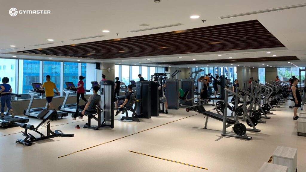 TƯ VẤN SETUP PHÒNG GYM MB BANK HÀ NỘI 21