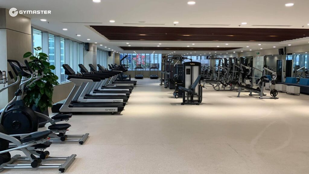 TƯ VẤN SETUP PHÒNG GYM MB BANK HÀ NỘI 3