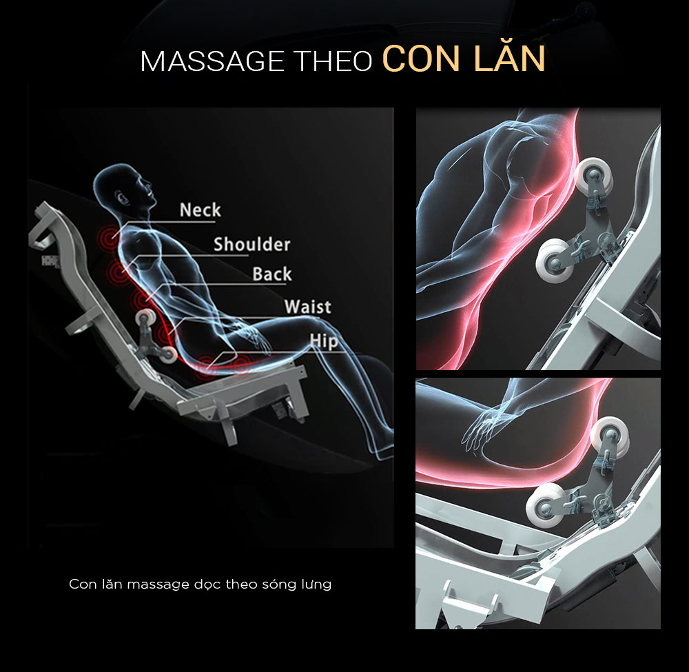Ghế Massage 4D Black Diamond MK-5600