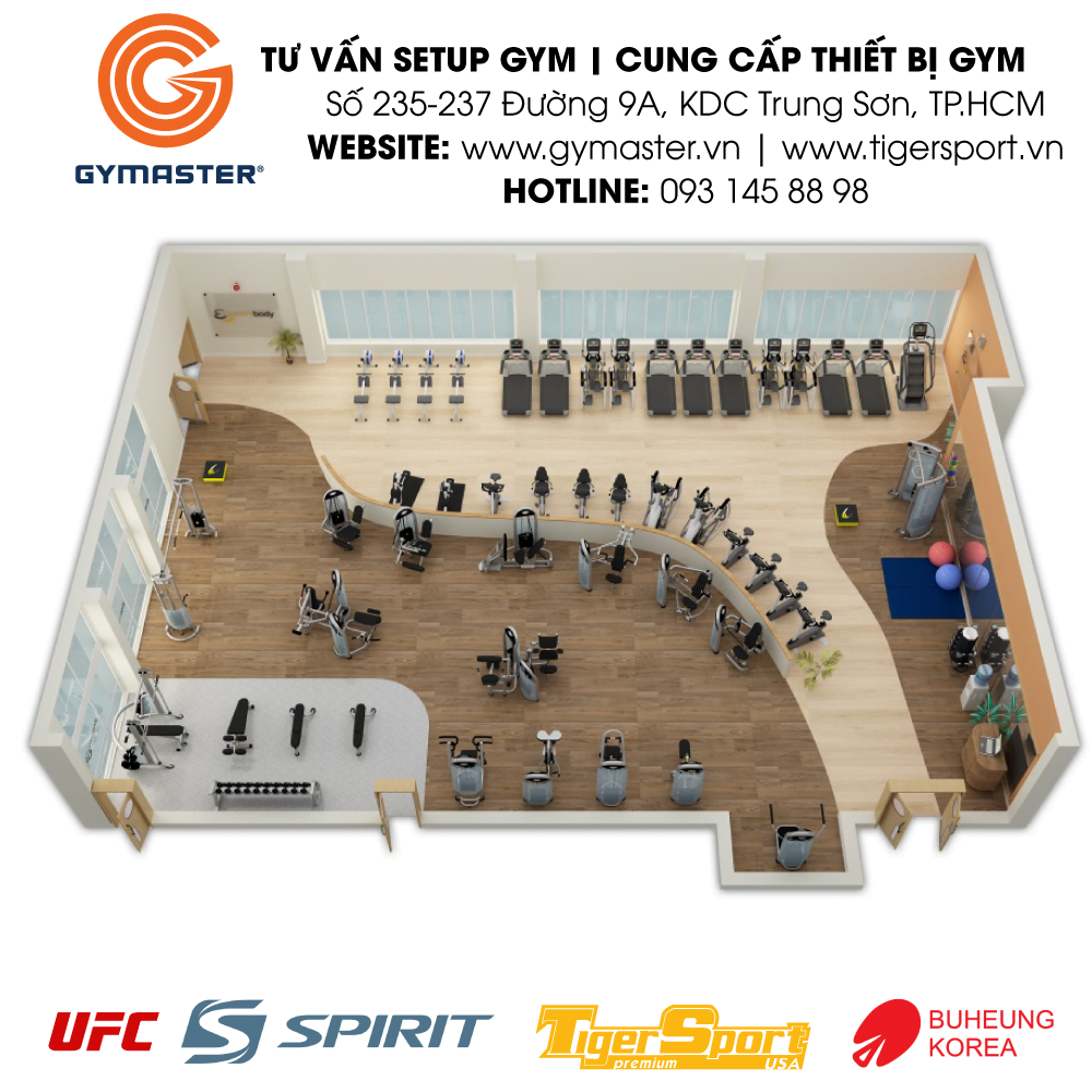 8 BÍ QUYẾT SETUP PHÒNG GYM THÀNH CÔNG TỪ A ĐẾN Z 8