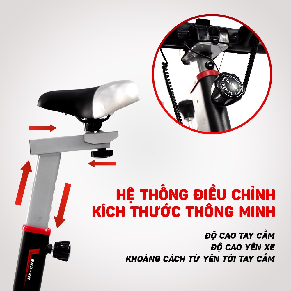 XE ĐẠP TẬP TẠI NHÀ MK 298 13 XE ĐẠP TẬP TẠI NHÀ MK 298 19