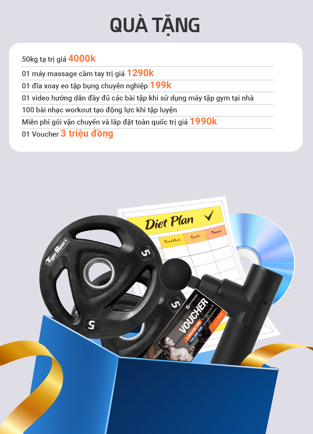 Giàn tạ đa năng Tiger Sport TGH-998 21