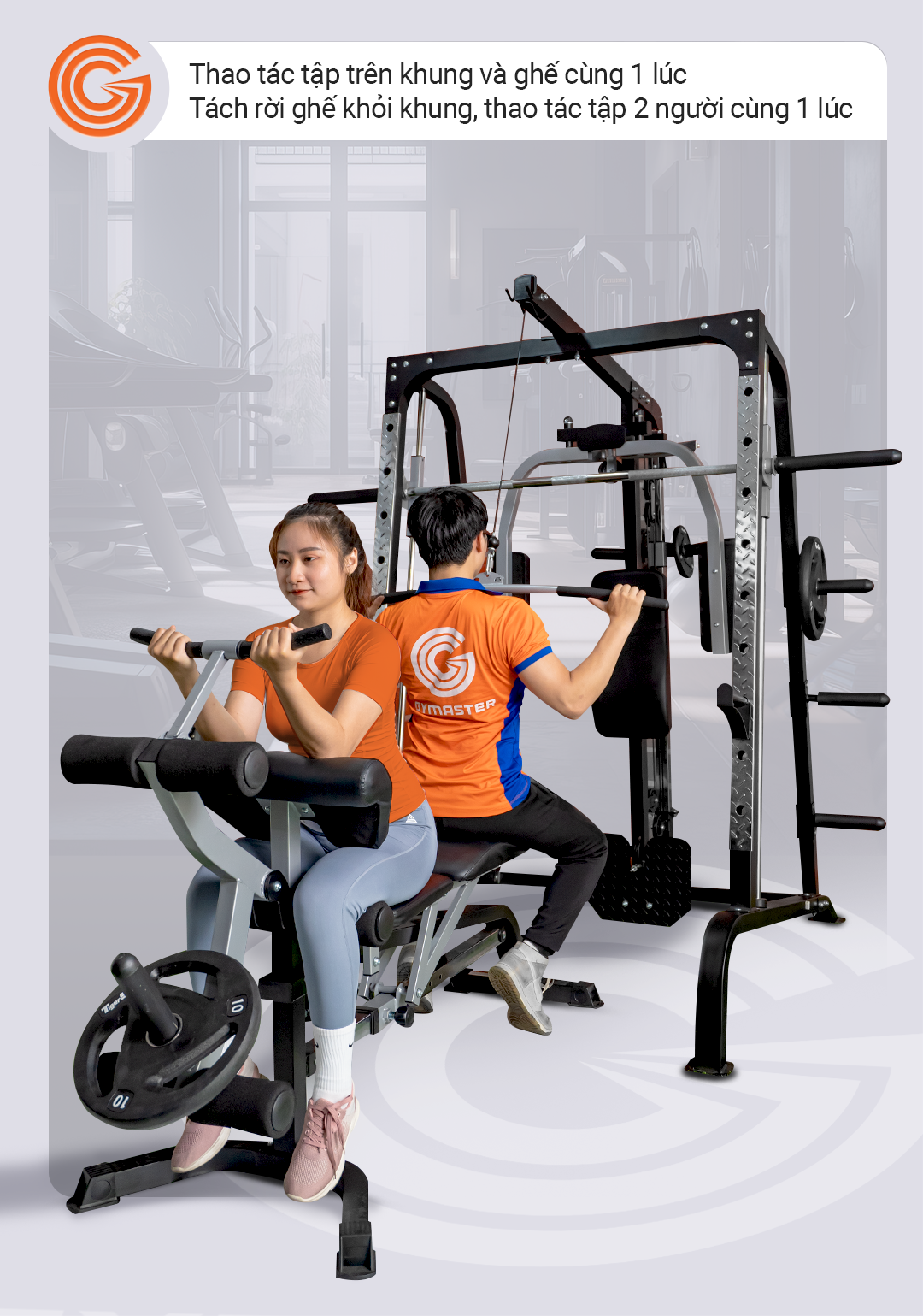 Giàn tạ đa năng Tiger Sport TGH-998 18