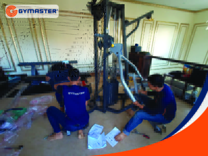 Đội ngũ nhân viên setup phòng gym tại nhà chuyên nghiệp