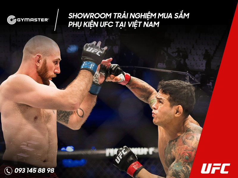 SHOWROOM TRẢI NGHIỆM MUA SẮM PHỤ KIỆN UFC TẠI VIỆT NAM 2
