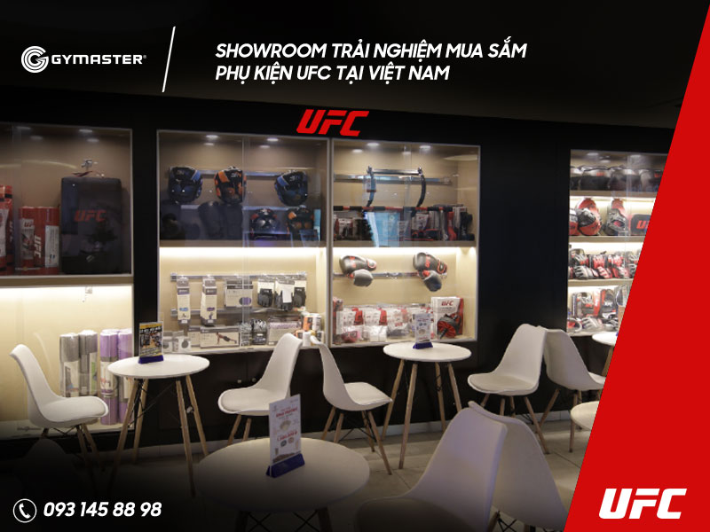 SHOWROOM TRẢI NGHIỆM MUA SẮM PHỤ KIỆN UFC TẠI VIỆT NAM 8