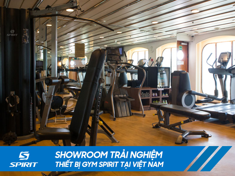 SHOWROOM TRẢI NGHIỆM THIẾT BỊ GYM SPIRIT TẠI VIỆT NAM 7
