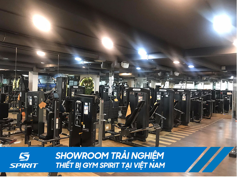 SHOWROOM TRẢI NGHIỆM THIẾT BỊ GYM SPIRIT TẠI VIỆT NAM 4