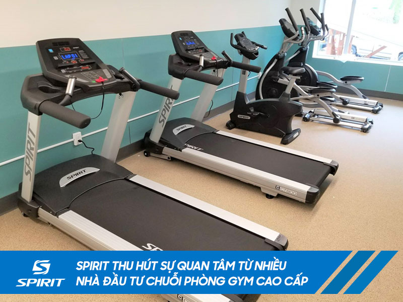 SPIRIT THU HÚT SỰ QUAN TÂM TỪ NHIỀU NHÀ ĐẦU TƯ CHUỖI PHÒNG GYM CAO CẤP 1