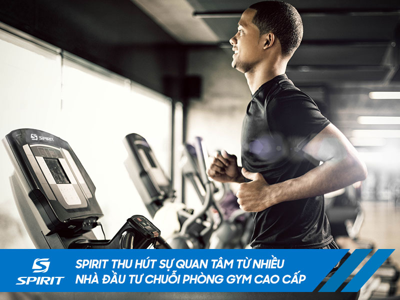 SPIRIT THU HÚT SỰ QUAN TÂM TỪ NHIỀU NHÀ ĐẦU TƯ CHUỖI PHÒNG GYM CAO CẤP 2