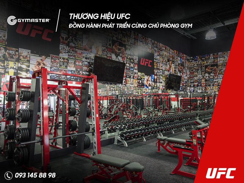 THƯƠNG HIỆU UFC ĐỒNG HÀNH PHÁT TRIỂN CÙNG CHỦ PHÒNG GYM 1