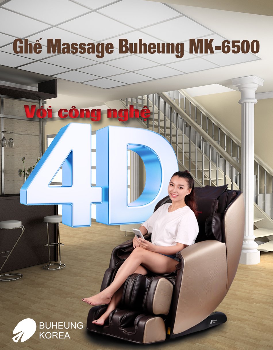 Ghế Massage Buheung MK-6500 10
