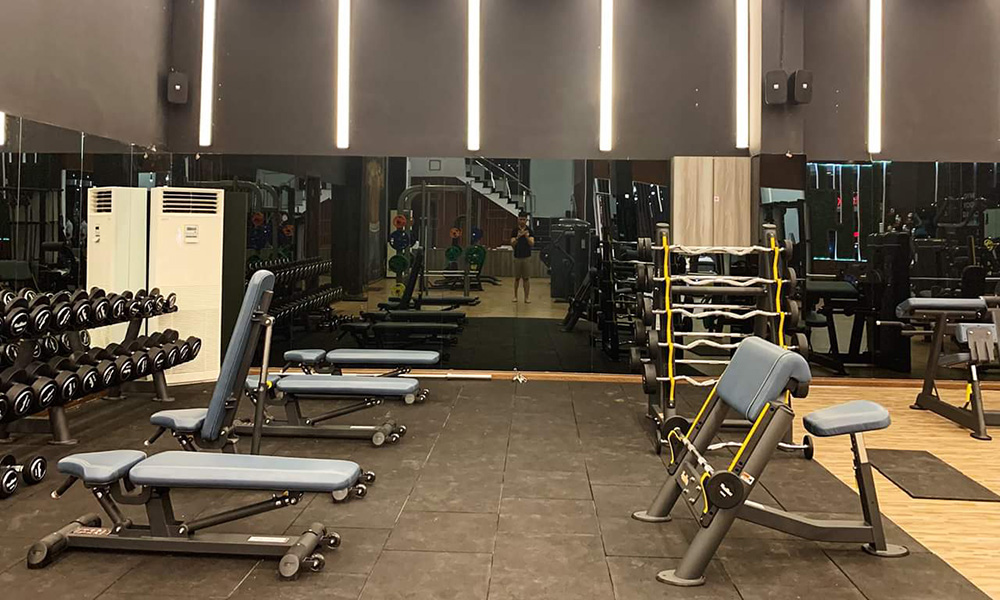 mở phòng gym 200tr