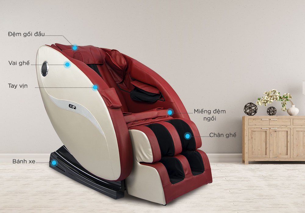 Ghế Massage Buheung MK-5100 ( Tặng súng massage MK-330 + chai vệ sinh da ) 13