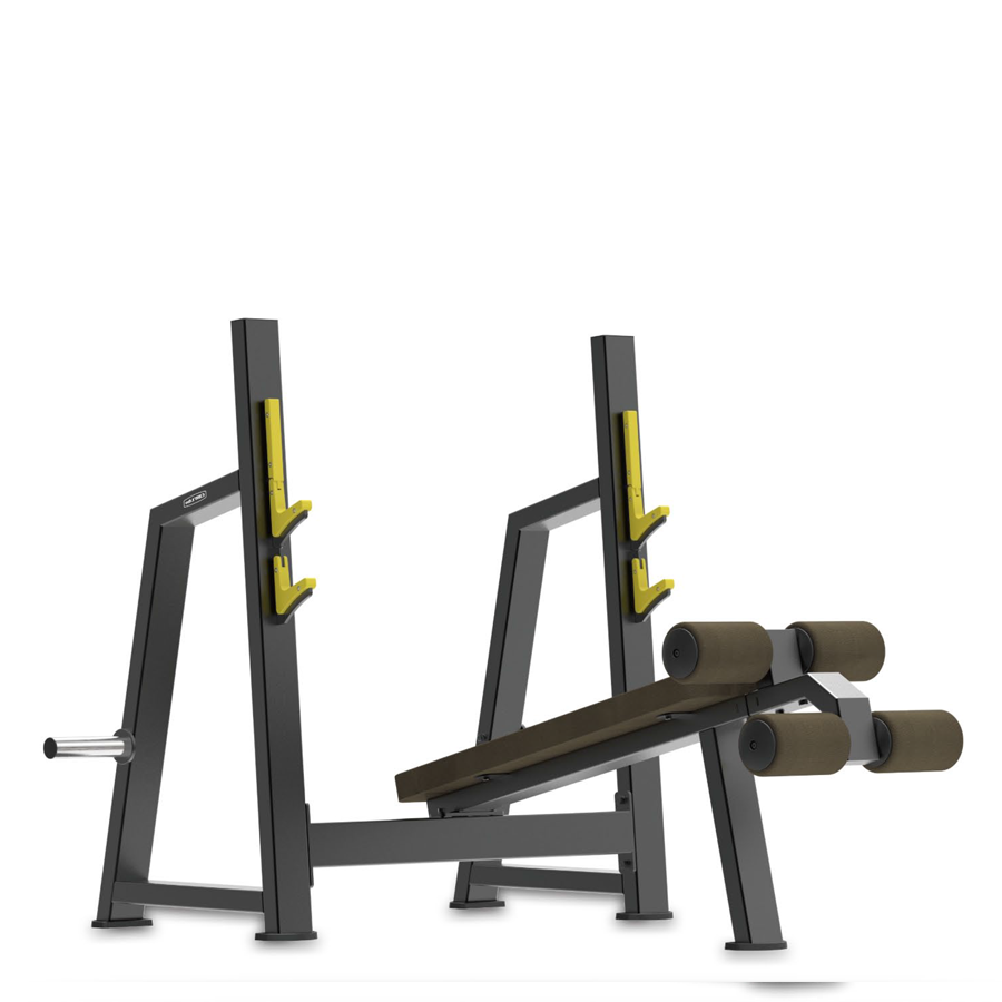 OLYMPIC DECLINE BENCH Ghế đẩy ngực dưới Tiger Sport TGF-2026 2 OLYMPIC DECLINE BENCH Ghế đẩy ngực dưới Tiger Sport TGF-2026