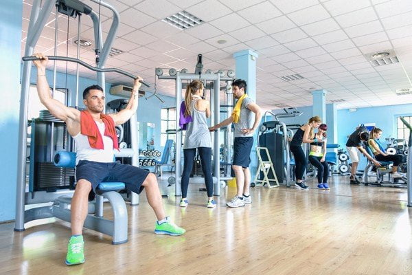 Setup phòng gym 200m2 1