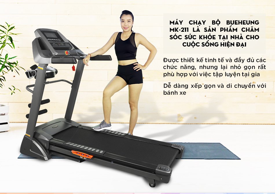 Máy chạy bộ Delux Treadmill MK-211 New 7