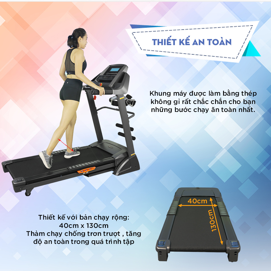 Máy chạy bộ Delux Treadmill MK-211 New 8