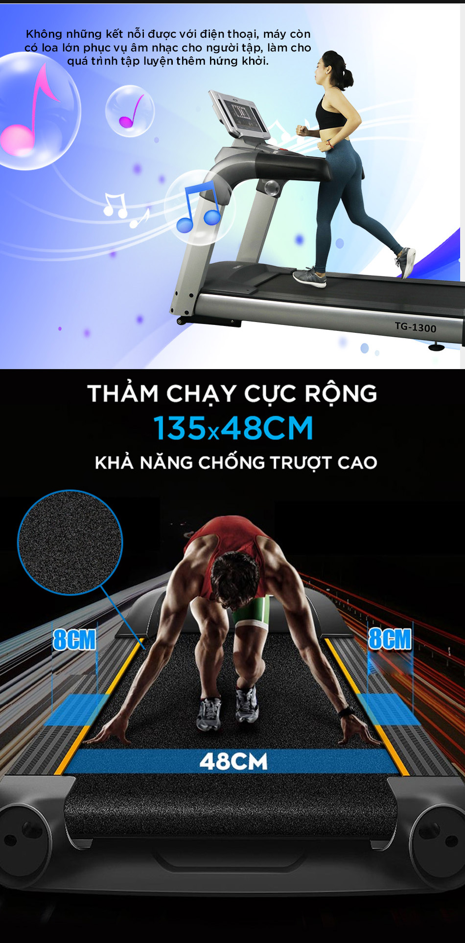 Máy chạy bộ Tiger Sport TG-1300 26