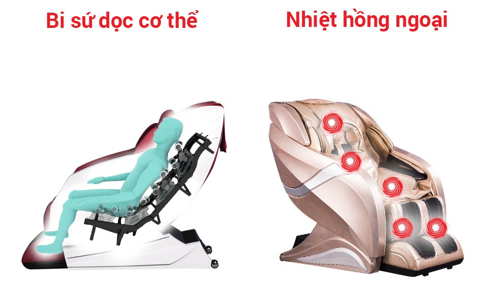 Ghế Massage 4D Rose Royal Buheung MK-9000 11