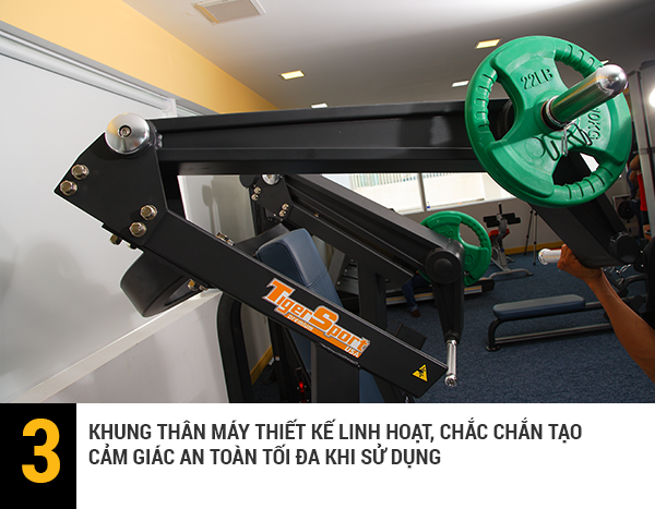 robot-day-nguc-ngang-tiger-sport-tgp-390-3 (Hàng Thanh Lý) Chest Press Robot đẩy ngực Tiger Sport TGP-390 3