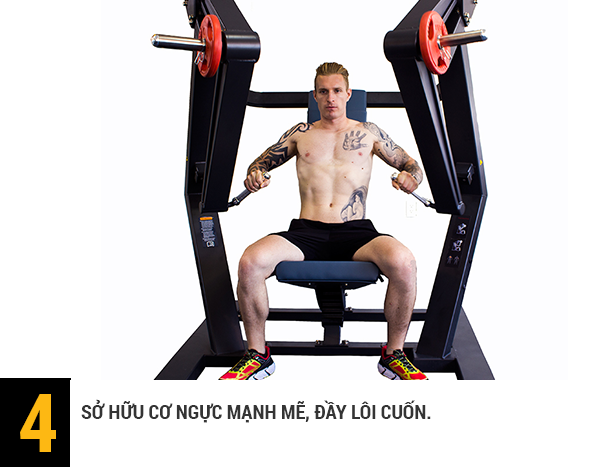 robot-day-nguc-ngang-tiger-sport-tgp-390-4 (Hàng Thanh Lý) Chest Press Robot đẩy ngực Tiger Sport TGP-390 4