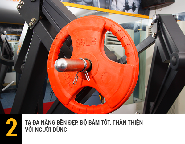 robot-day-nguc-ngang-tiger-sport-tgp-390-5 (Hàng Thanh Lý) Chest Press Robot đẩy ngực Tiger Sport TGP-390 5