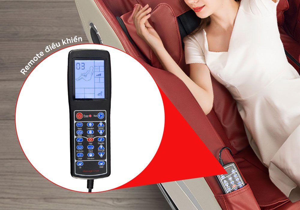 Ghế Massage Buheung MK-5100 ( Tặng súng massage MK-330 + chai vệ sinh da ) 21