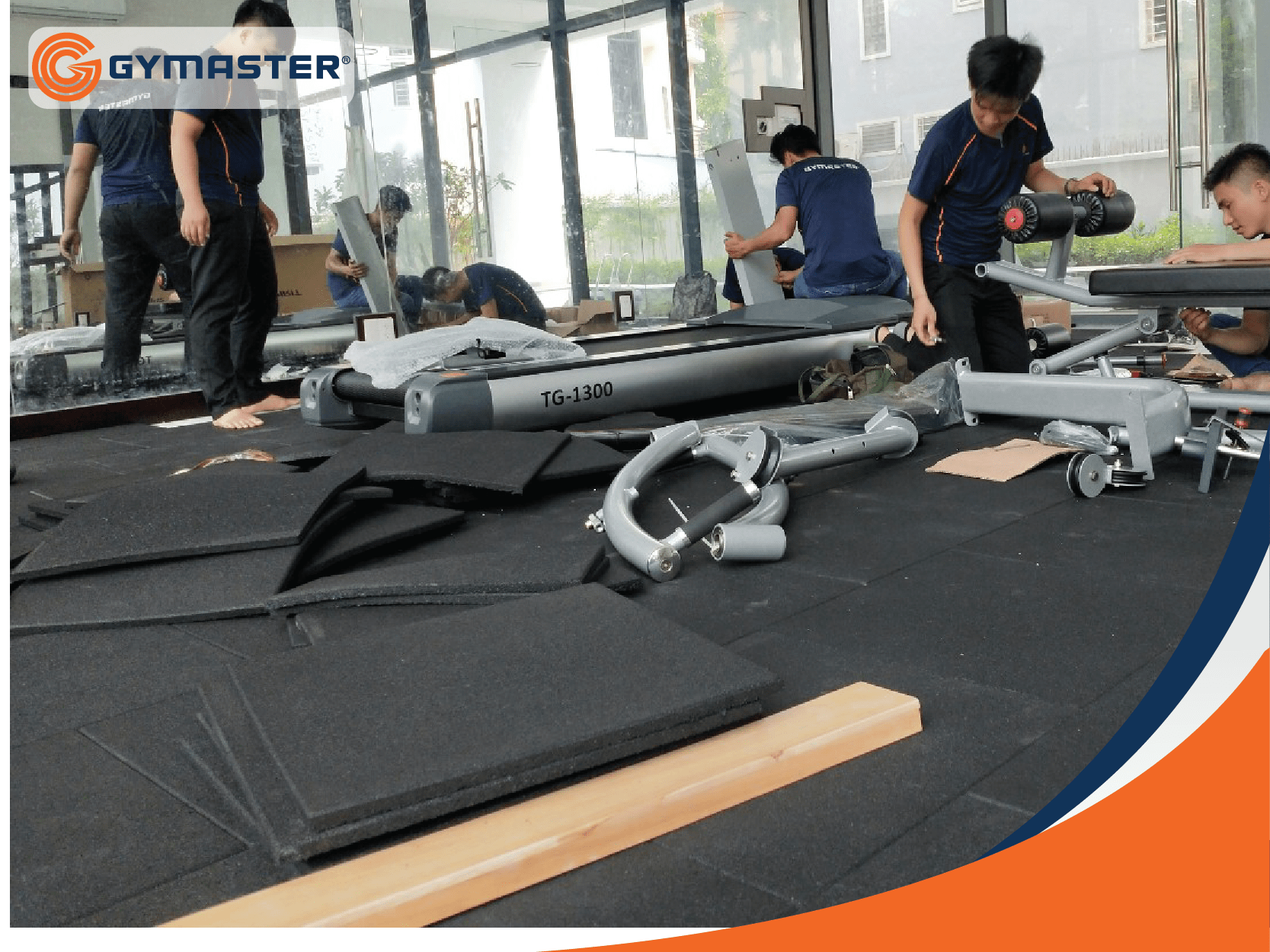 setup phòng gym