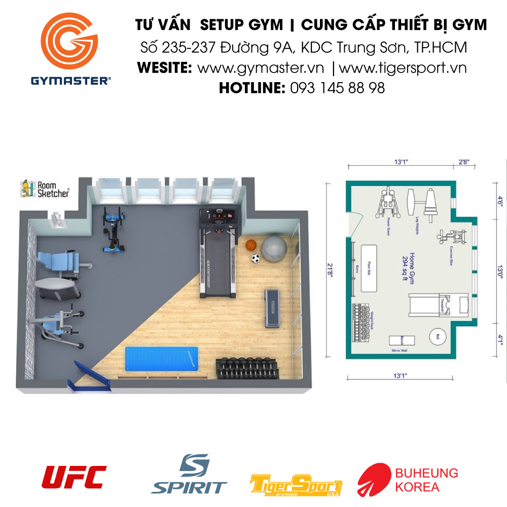 Những Thiết Bị Phòng Tập Thể Hình Nhất Định Phải Có 3