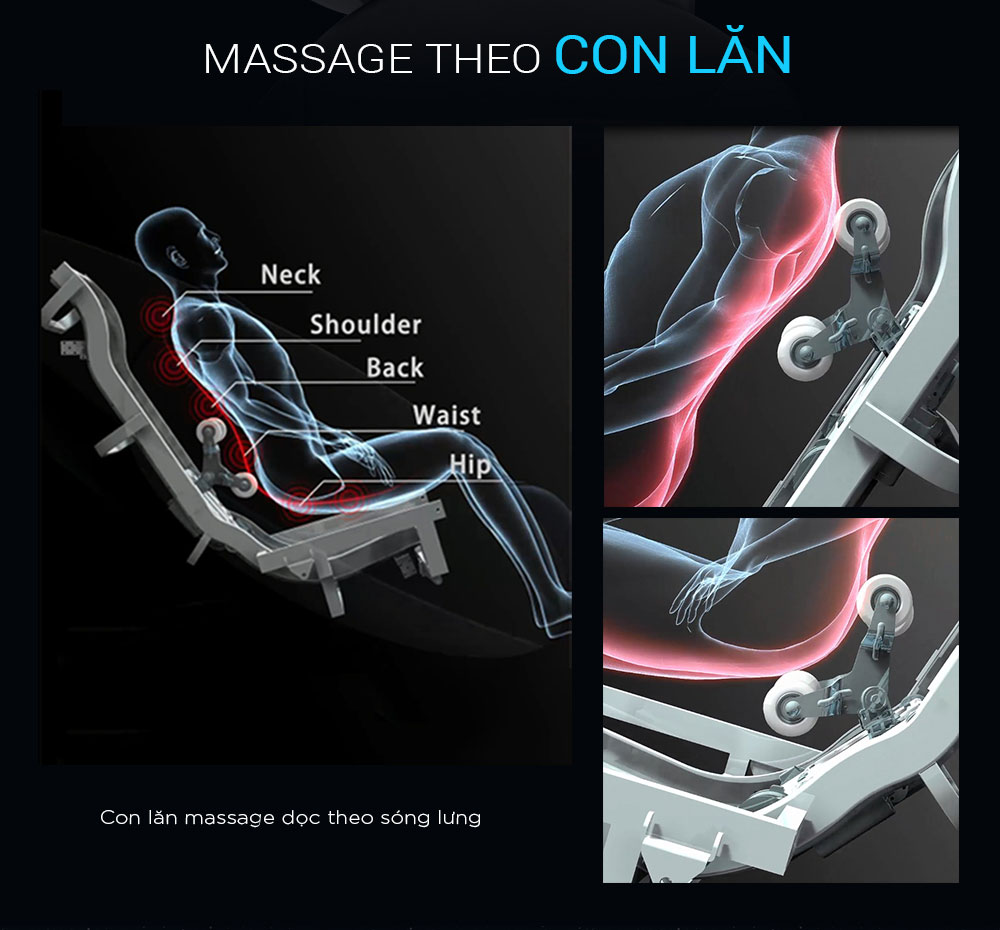 Ghế Massage 4D Night Sky Buheung MK-7600