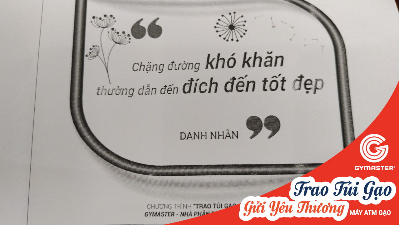 NGÀY THỨ 3 CỦA CHƯƠNG TRÌNH PHÁT GẠO TỪ THIỆN TẠI GYMASTER 5