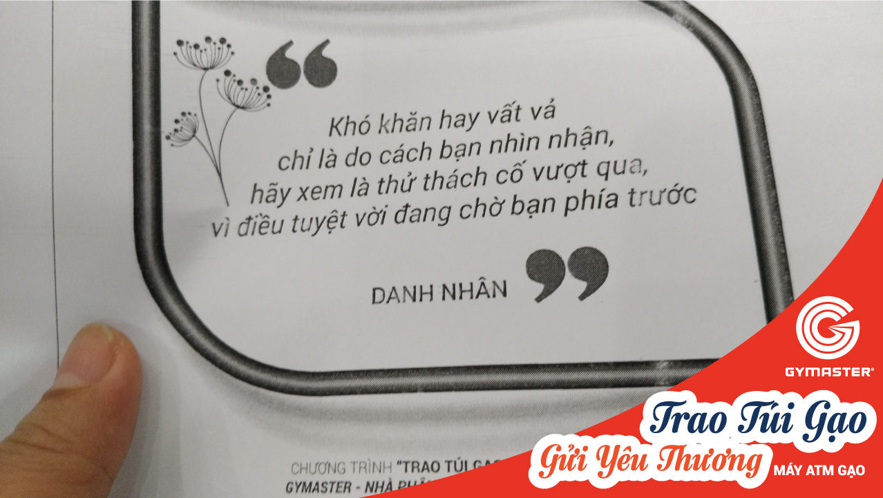 NGÀY THỨ 3 CỦA CHƯƠNG TRÌNH PHÁT GẠO TỪ THIỆN TẠI GYMASTER 7