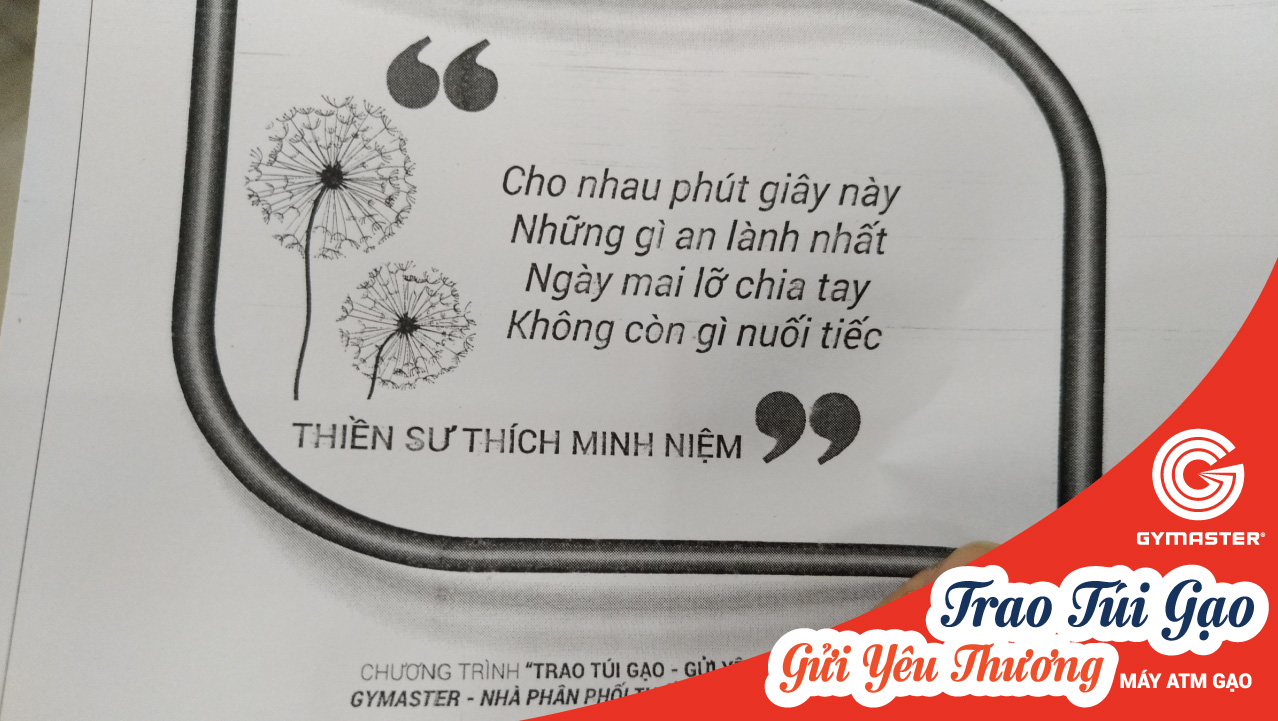 NGÀY THỨ 3 CỦA CHƯƠNG TRÌNH PHÁT GẠO TỪ THIỆN TẠI GYMASTER 8