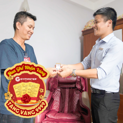 Ghế Massage Smart-Plus Buheung MK-4000 ( Massage mắt MK-321 + chai vệ sinh da ) 17