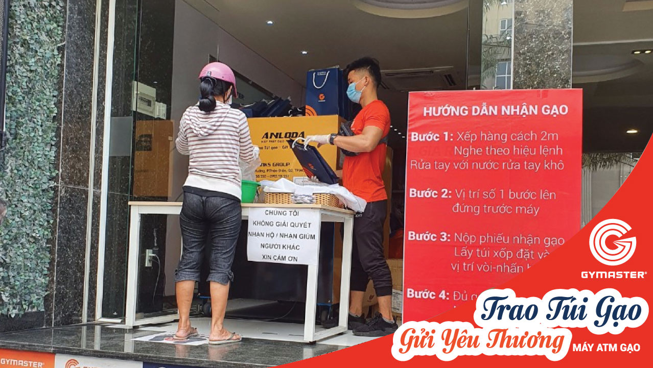 NGÀY THỨ 3 CỦA CHƯƠNG TRÌNH PHÁT GẠO TỪ THIỆN TẠI GYMASTER 2