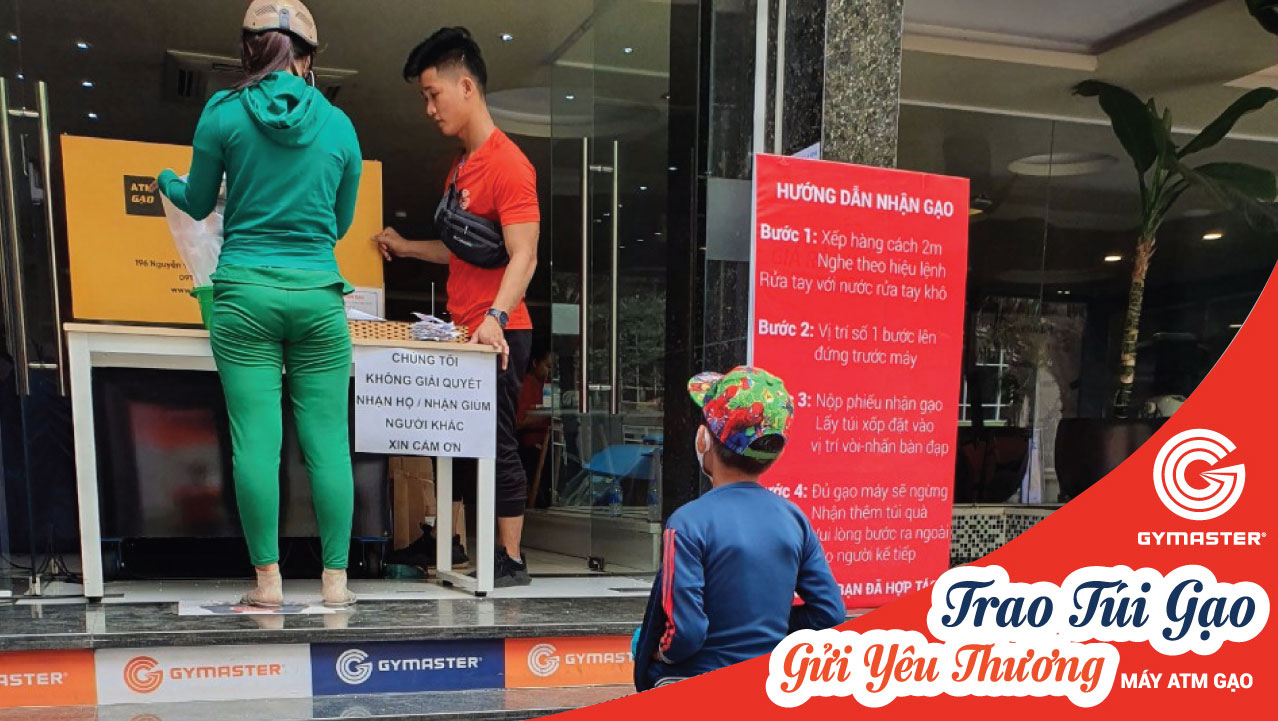 NGÀY THỨ 3 CỦA CHƯƠNG TRÌNH PHÁT GẠO TỪ THIỆN TẠI GYMASTER 4