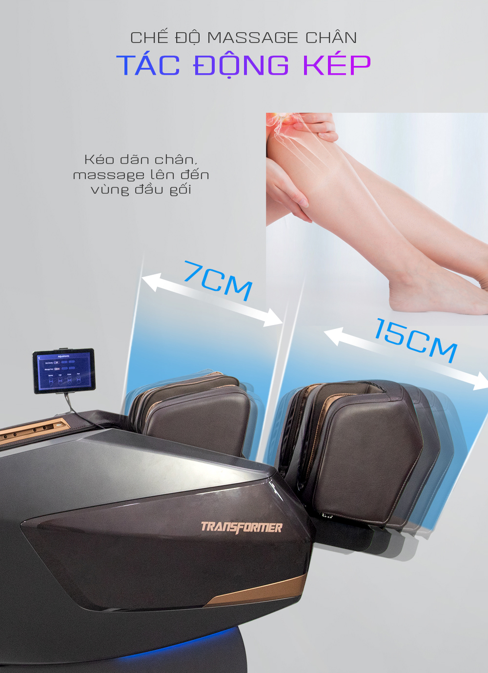 Ghế Massage Buheung Transformer LUX-9800 60