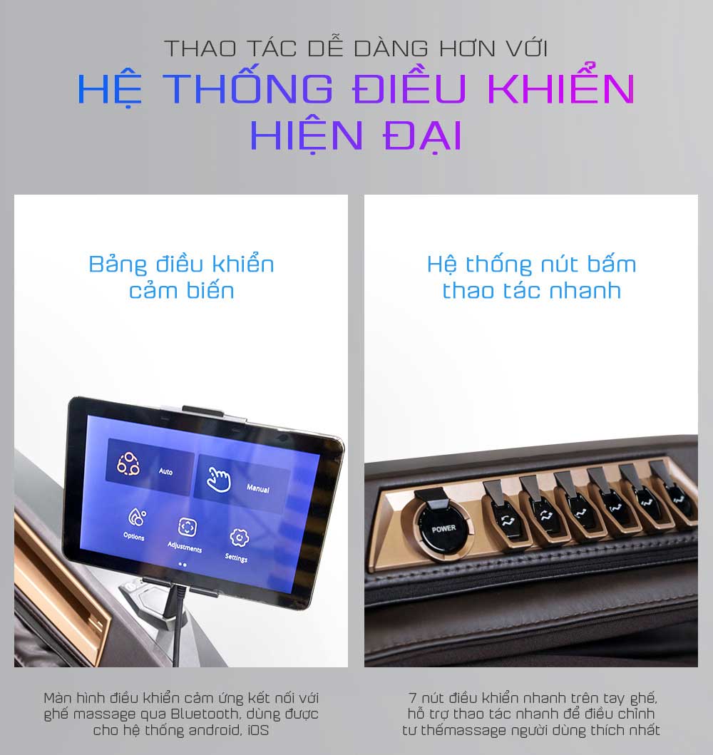Ghế Massage Buheung Transformer LUX-9800 62