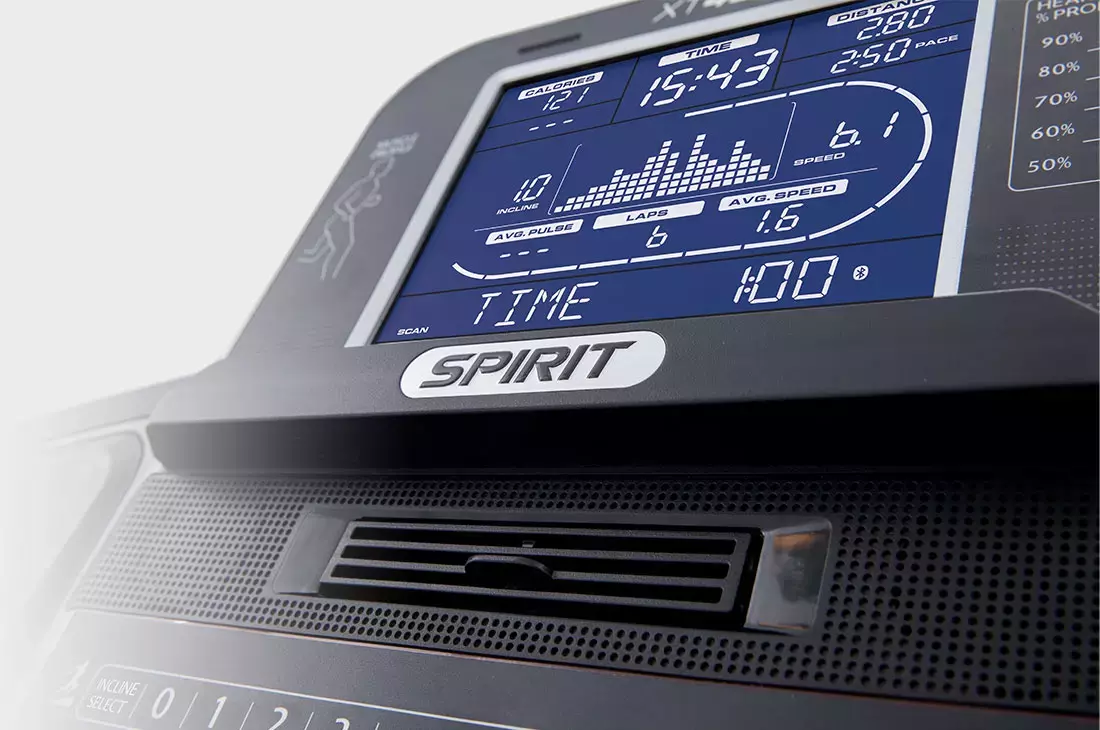 Máy chạy bộ cao cấp Spirit XT385 | Gymaster 8 Máy chạy bộ cao cấp Spirit XT385