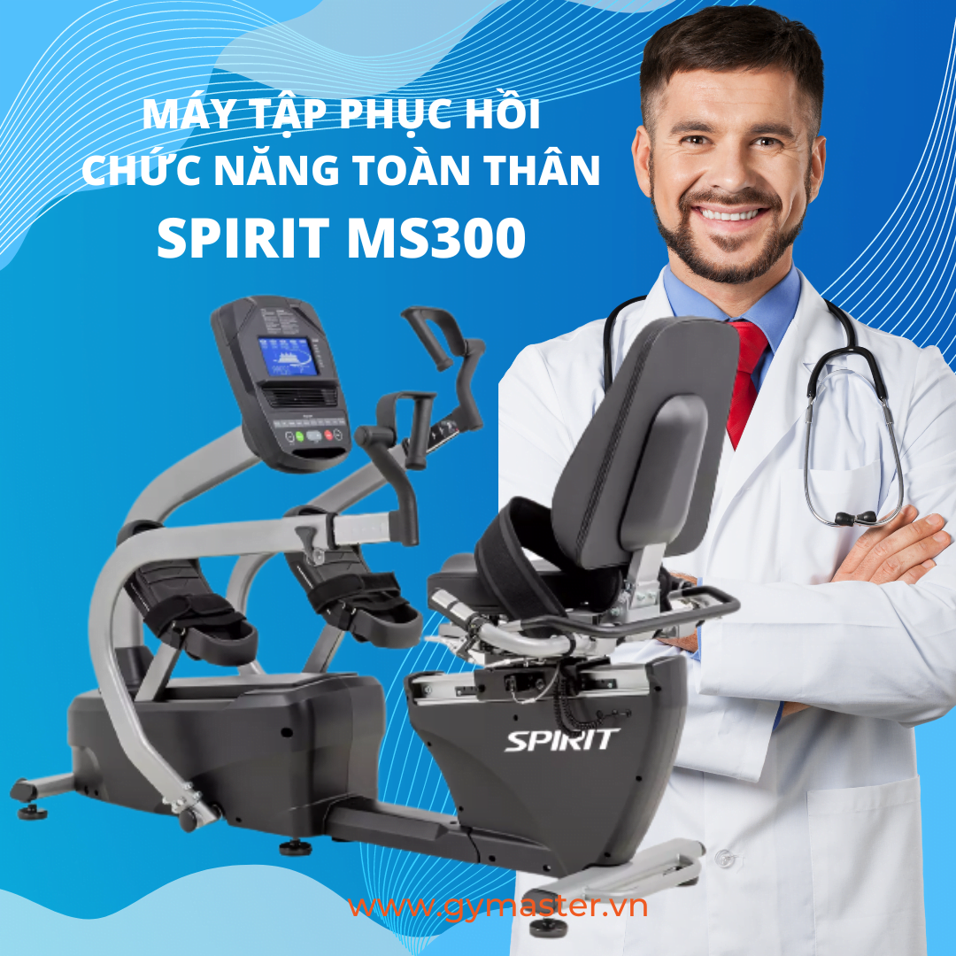 Review Máy Tập Phục Hồi Chức Năng Toàn Thân Cao Cấp Spirit MS300 1 máy tập phục hồi chức năng