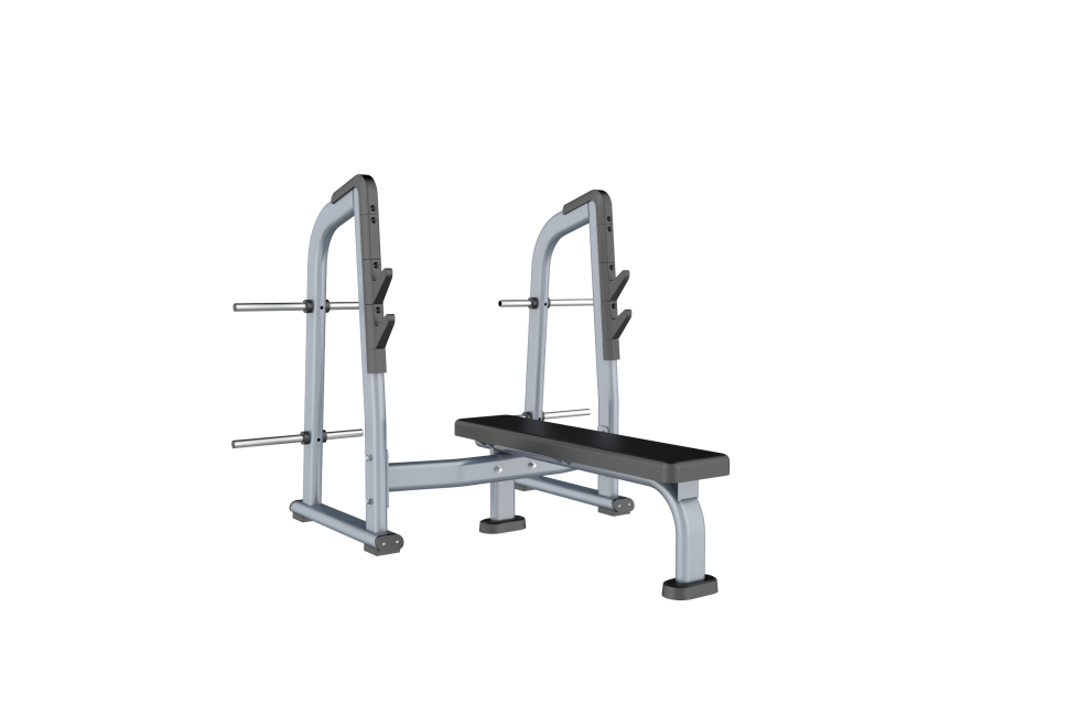 Olympic Flat Bench Ghế đẩy ngực ngang TM-FF43 2 Olympic Flat Bench Ghế đẩy ngực ngang TM-FF43
