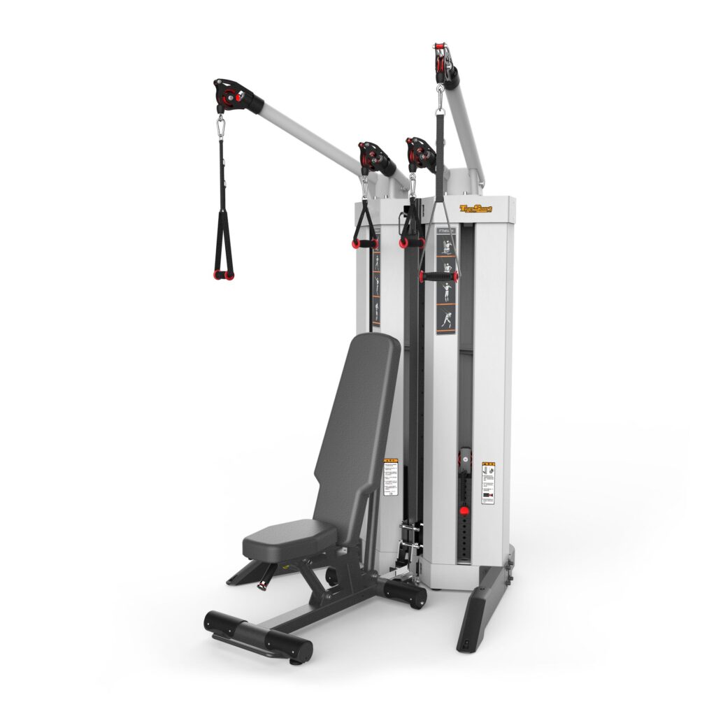 Lat pulldown -High row Máy khối kép cáp xô TGP-717A