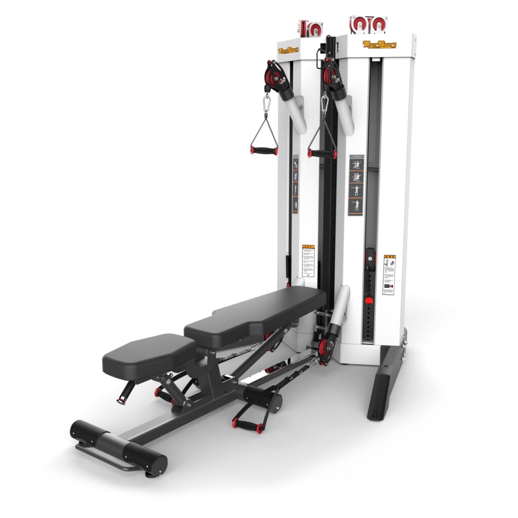 Ab-Bicep Máy khối kép cáp tập tay TGP-717C