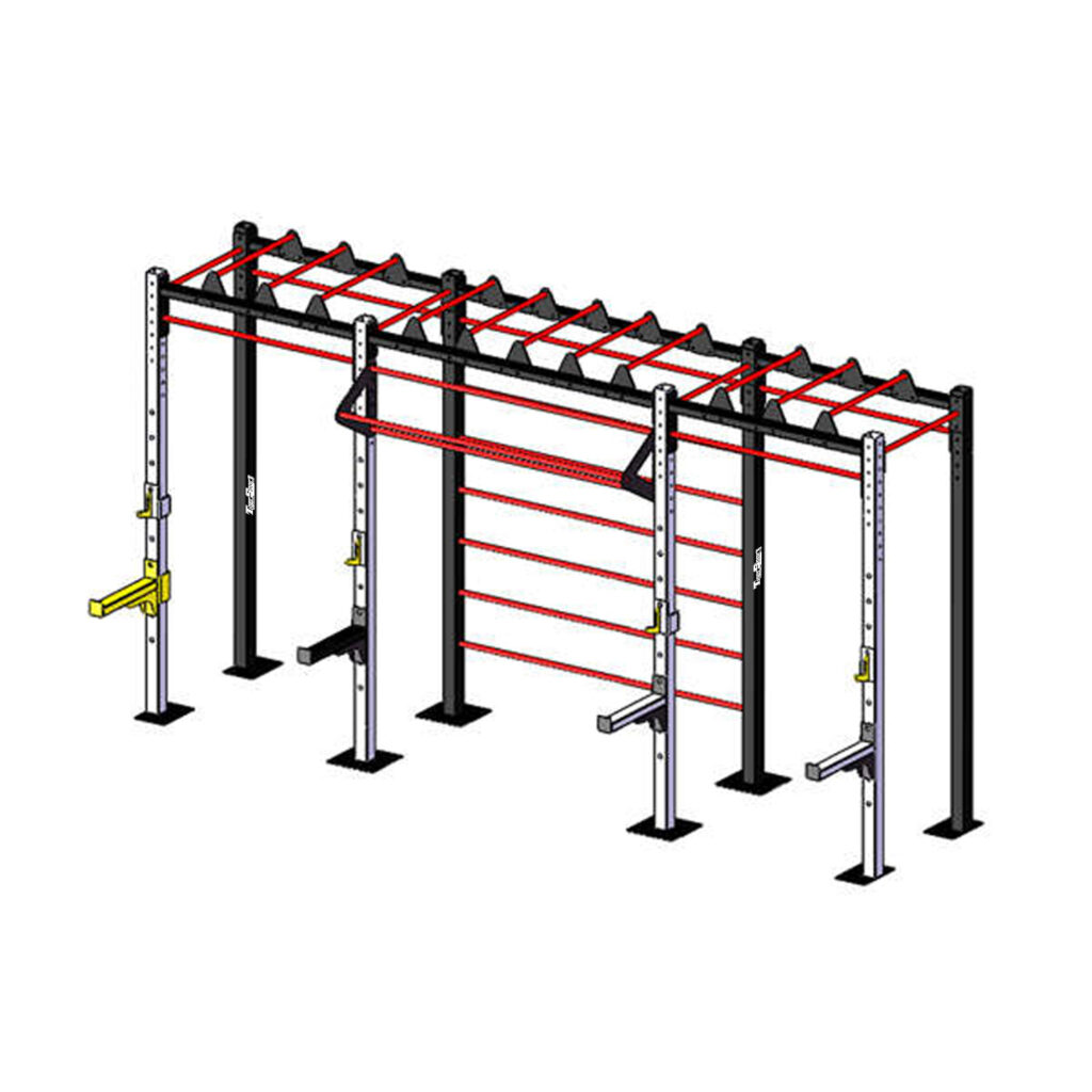 Khung squat leo thang Tiger Sport TM-C17 2 Khung squat leo thang Tiger Sport TM-C17