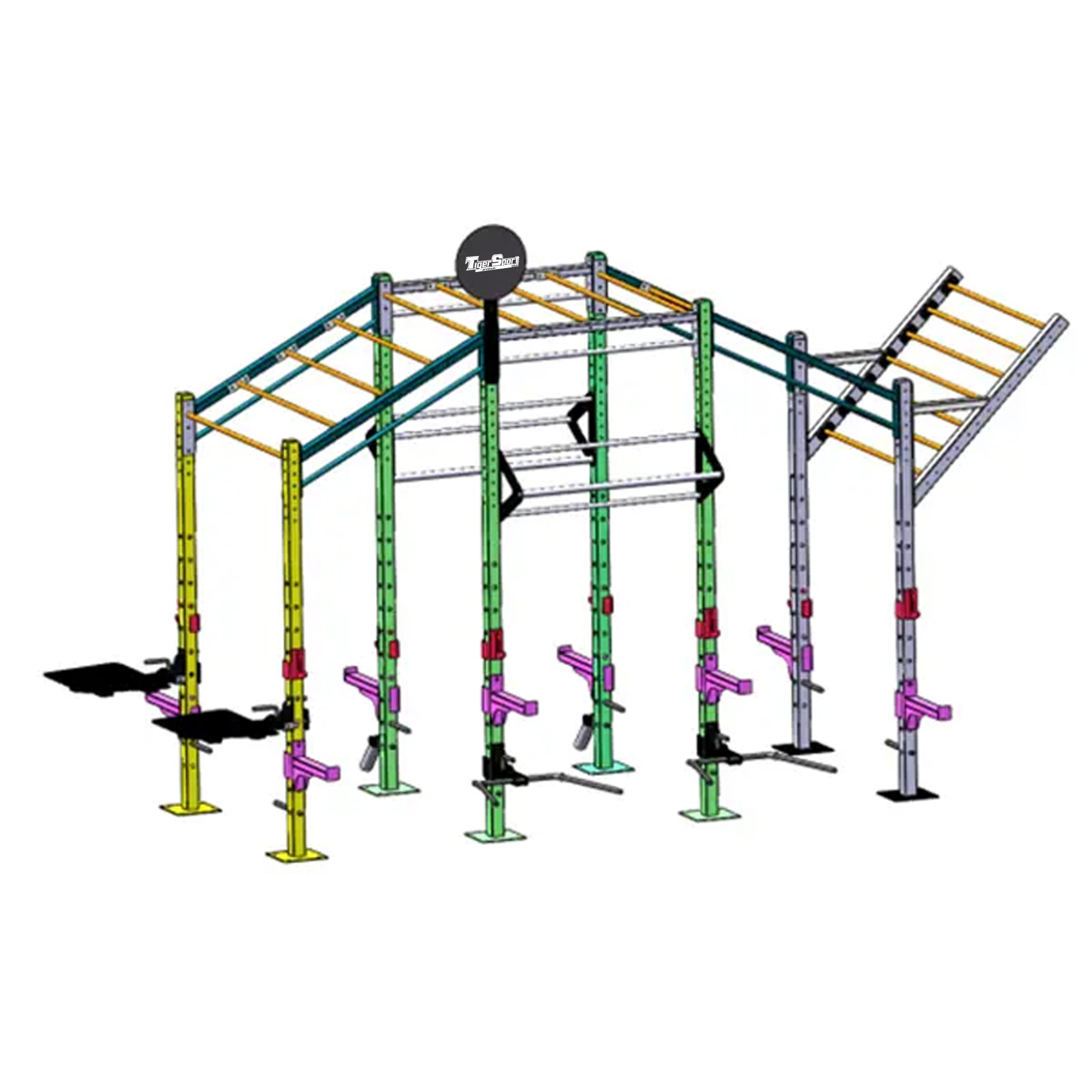 Climbing Ladder Khung tập leo thang Tiger Sport TM-C25 Climbing Ladder Khung tập leo thang Tiger Sport TM-C25