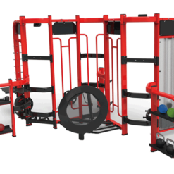 Synergy 360 (4 gates)with whole set of accessories Giàn tập đa năng 4 mặt Tiger Sport TME360-F