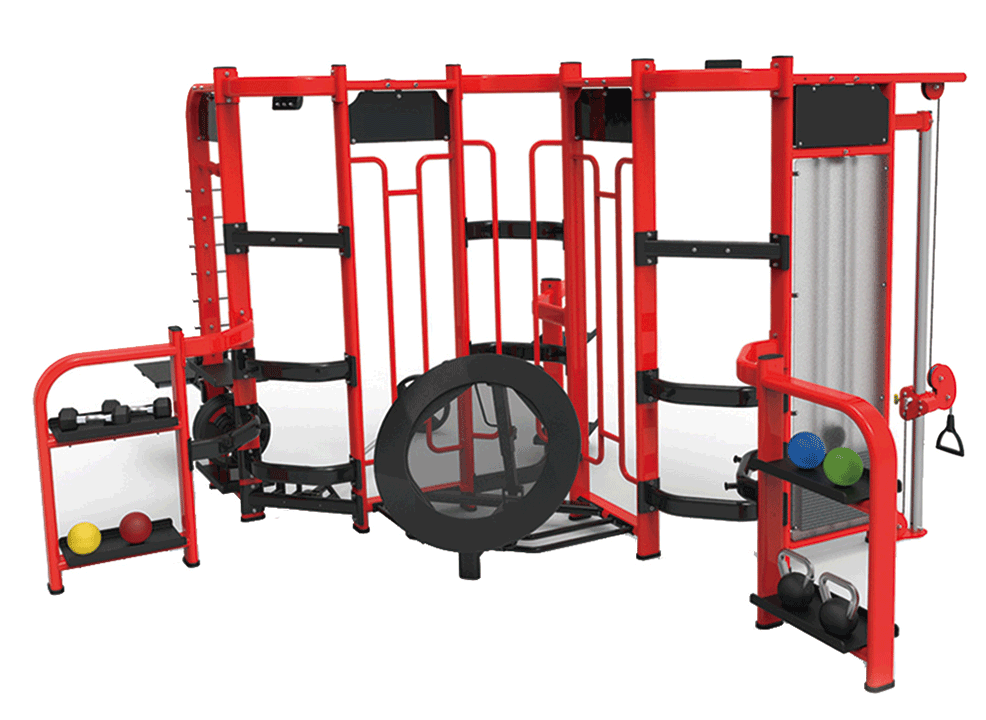 Synergy 360 (4 gates)with whole set of accessories Giàn tập đa năng 4 mặt Tiger Sport TME360-F 2 Synergy 360 (4 gates)with whole set of accessories Giàn tập đa năng 4 mặt Tiger Sport TME360-F