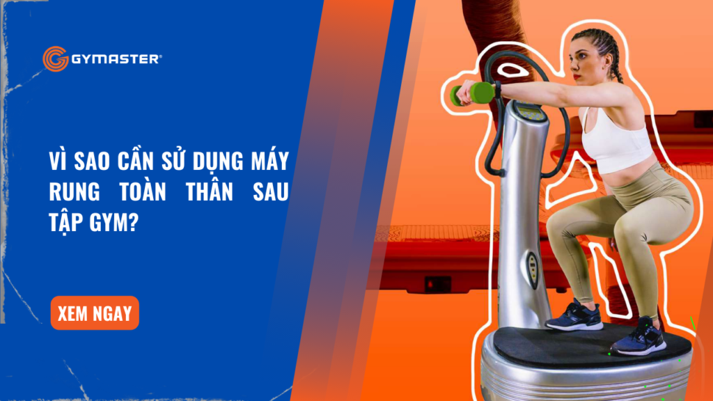 Vì Sao Cần Sử Dụng Máy Rung Toàn Thân Sau Tập Gym? 1