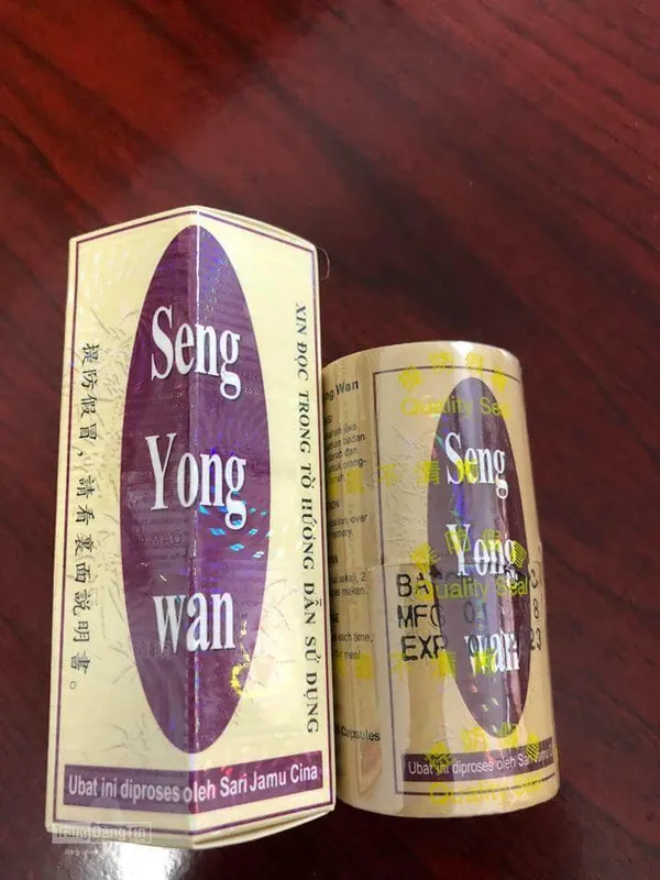 Cảnh Báo Thuốc Tăng Cân Seng Yong Wan Chứa Chất Cấm Cyproheptadine, Corticoid 3